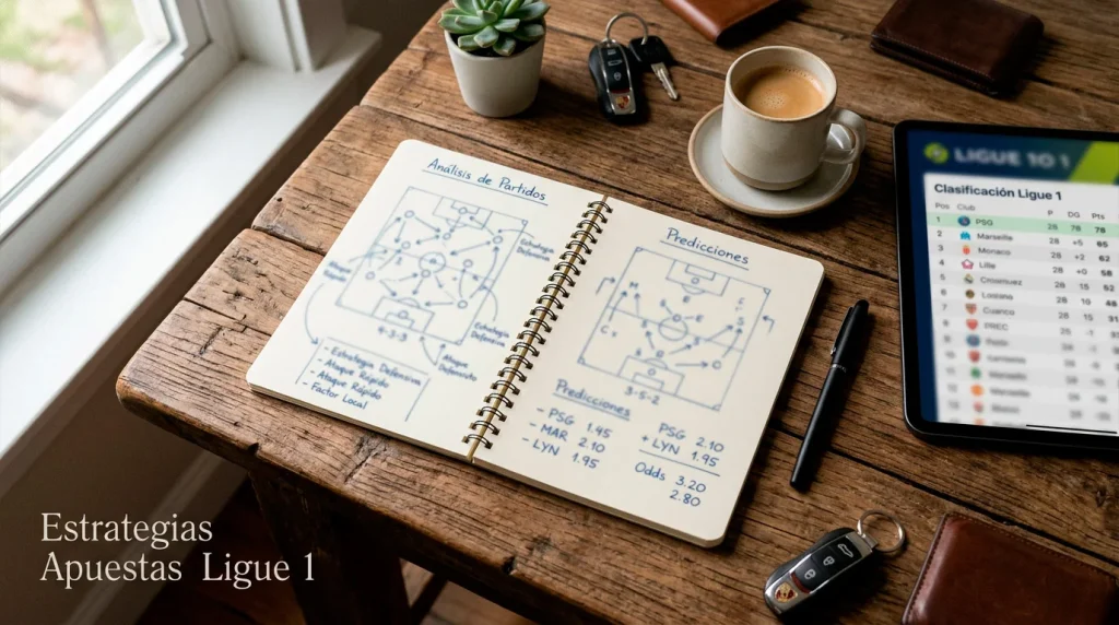 Estrategias de apuestas basadas en datos para la Ligue 1 francesa