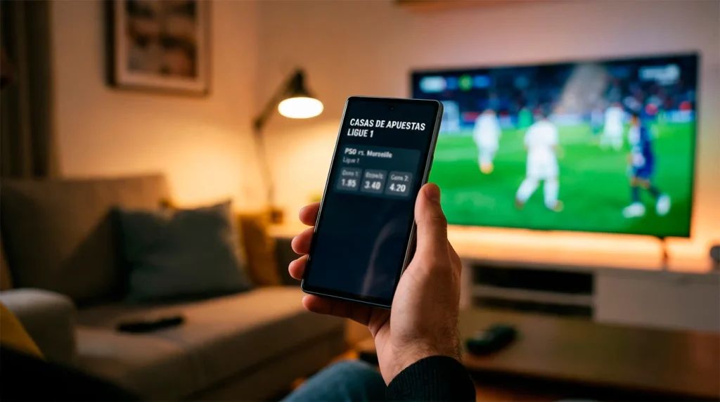 Comparativa de casas de apuestas legales en España para la Ligue 1